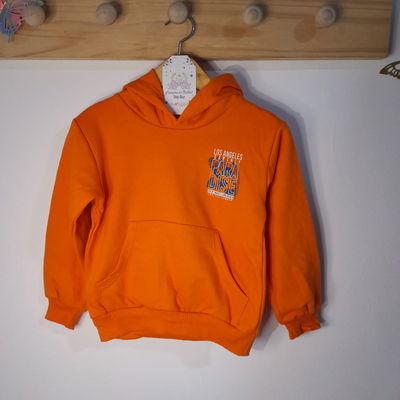 Buzo canguro Rústico (naranja)