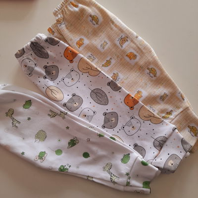 Set x3 PANTALONES y/o RANITAS T.0