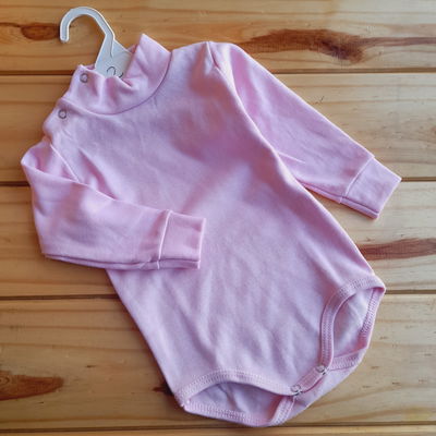 Body Polera Rosa bebe