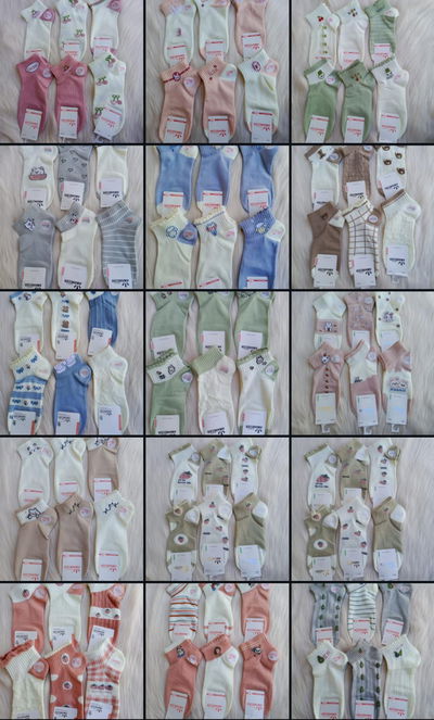 Medias amanecer pack 10 docenas 