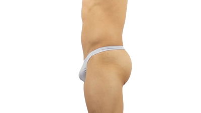 Tanga gris plata 