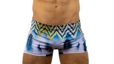Mini Short plumas celestes