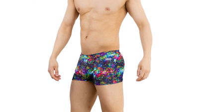 Mini Short burbujas neon 