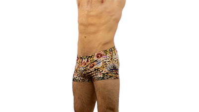 Mini Short animal print con flores