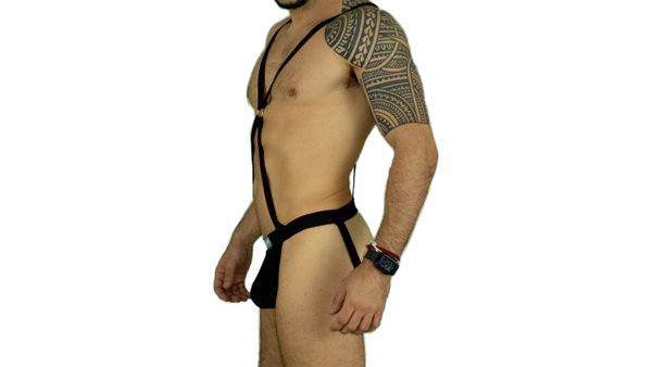 Arnes cruz con suspensor