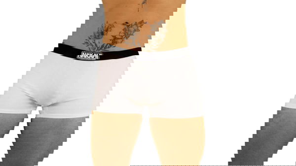 Boxer algodón blanco 