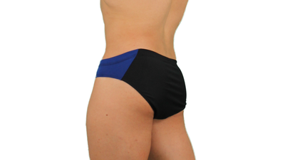 Slip Negro y Azul