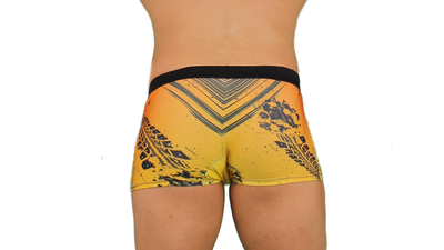 Short Malla traje de baño Amarillo 