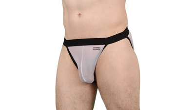 Slip microtul elastizado Blanco Deportivo