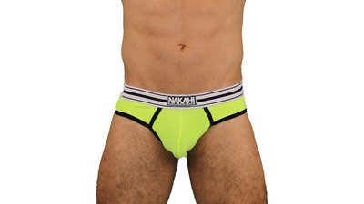 Slip Amarillo y Negro 