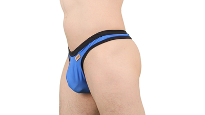 Tanga Azul y Negro 