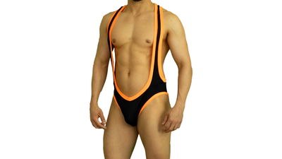 Tiradores slip negro y fluor