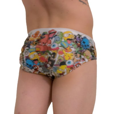 Slip blanco show anime
