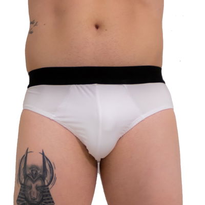 Slip blanco liso 