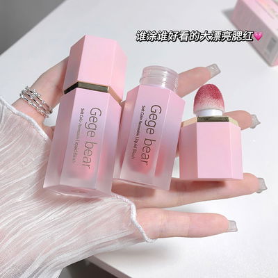 RUBOR LIQ ESPONJA COLOR SUAVE GEGE BEAR GX1081 x1