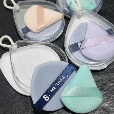 SET ESPONJAS X2 CUSHION Y PUFF ESTUCHE GOTA x1