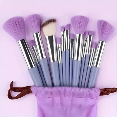 SET DE BROCHAS 12PCS CON BOLSA DE TELA HZS-6146 X1