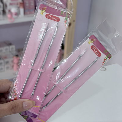 SET 2PCS DE AGUJAS REMOVEDOR DE PUNTOS NEGROS X1