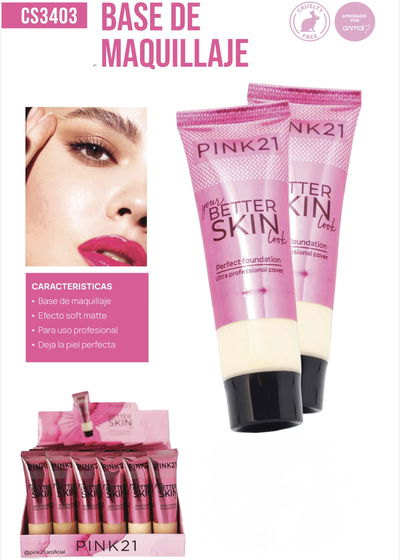 PINK 21 BASE LIQUIDA CS3403 X1