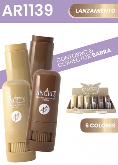 4 ANGELS CONTORNO EN BARRA + CORRECTOR EN BARRA AR1139 X1