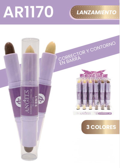 4 ANGELS CONTORNO + CORRECTOR EN BARRA AR1170