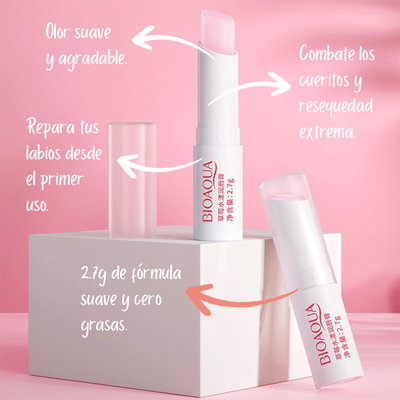 BIOAQUA BÁLSAMO LABIAL VASELINA HIDRATACIÓN 5626 X1