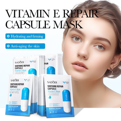 SADOER MASCARILLA FACIAL CÁPSULA CALMANTE CON VITAMINA E 50837 X1