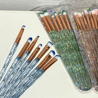SET BROCHAS DIAMANTE GLITTER 7pcs x1