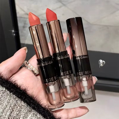 GX1189 GEGE BEAR LABIAL DOBLE GLOSS Y BARRA MATTE X1