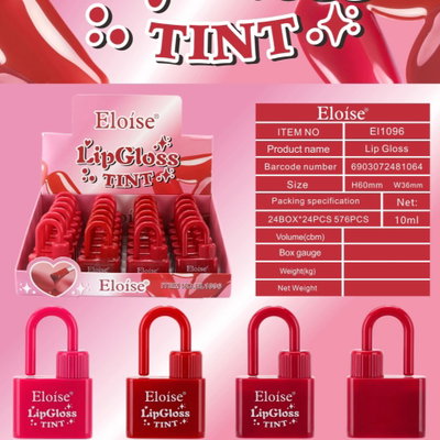 EL1096 ELOISE LABIAL TINTA CANDADO X1