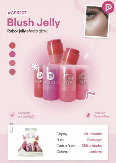 CS6207 PINK 21 RUBOR JELLY X1
