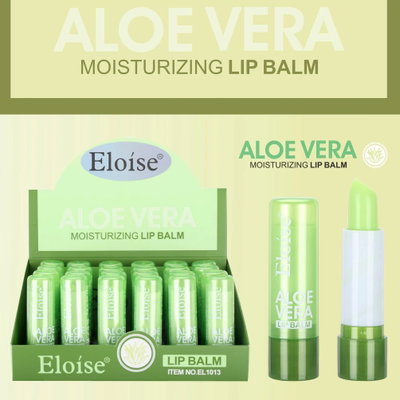 EL1013 ELOISE ALOE VERA LIP BALM X1