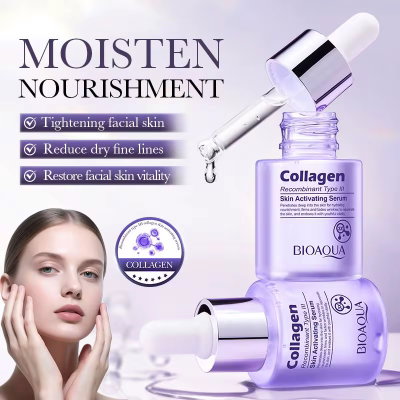 86587 BIOAQUA SERUM FACIAL COLAGENO TIPO III RECOMBINANTE 30ML X1