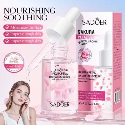 88611 SADOER SERUM FACIAL PETALOS DE SAKURA HIDRATANTE 30ML X1