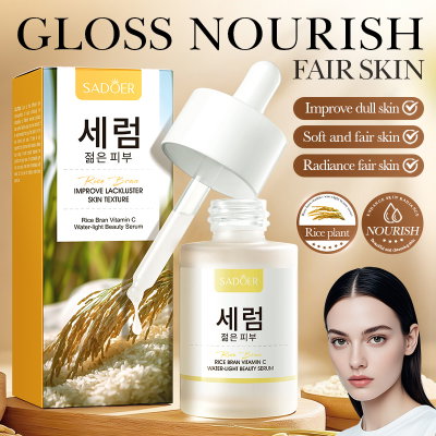 86259 SADOER SERUM FACIAL SALVADO DE ARROZ VITAMINA C GLOW 30ML X1