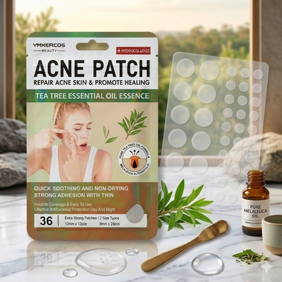 YMX-3076 PARCHE CIRCULOS PARA ACNE ARBOL DE TE X1