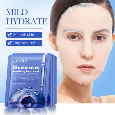 MASCARILLA FACIAL ARANDANOS SADOER x1