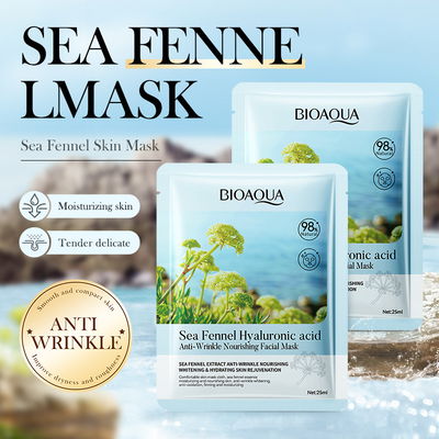 MASCARILLA FACIAL HINOJO DE MAR BIOAQUA x1