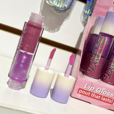 LABIAL LIP GLOSS DOBLE COLOR MISS BETTY L5344 x1