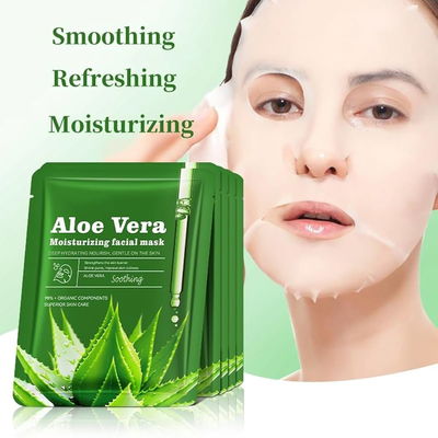 MASCARILLA FACIAL HIDRATANTE ALOE VERA SADOER x1