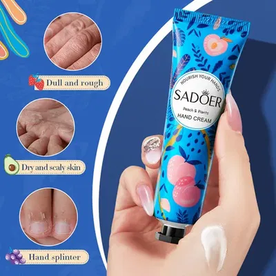SADOER CREMA PARA MANOS DURAZNO 30G 18052 X1