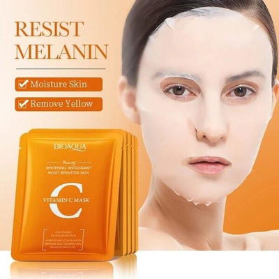 MASCARILLA FACIAL VITAMINA C BIOAQUA x1