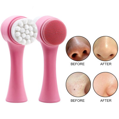 CEPILLO LIMPIADOR FACIAL MANUAL COLOR PASTEL X1
