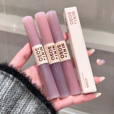 NINI SOSO LABIAL LIQ DOBLE EFECTO MATTE Y ESPEJO N19 X1