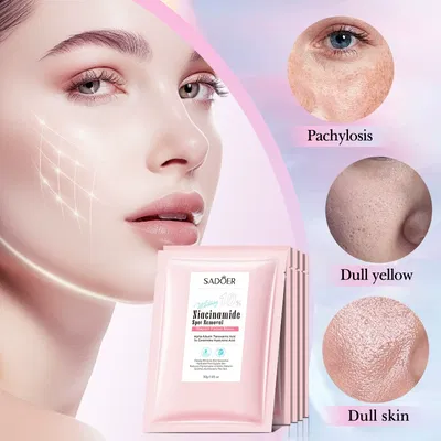 MASCARILLA FACIAL REPARADOR ANTIIMPERFECCIONES CON NIACINAMIDA SADOER 37572 x1