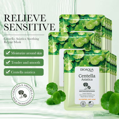 MASCARILLA FACIAL CENTELLA ASIATICA HIDRATANTE BIOAQUA 12524 x1