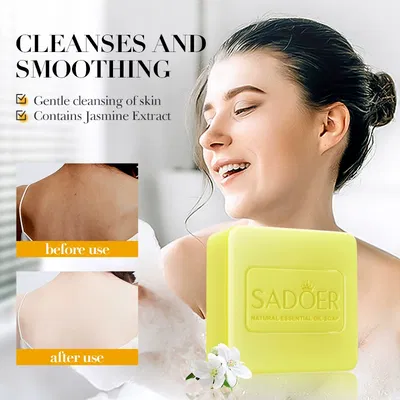JABON NATURAL ACEITE ESENCIA JAZMIN SADOER 100G 72270 x1