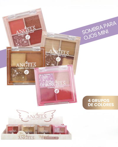 4 ANGELS SOMBRA MINI 4 COLORES AR1109 x1