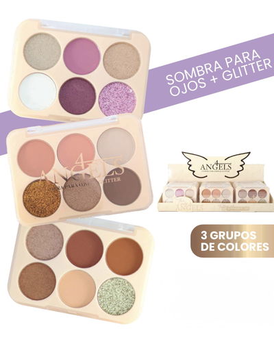 4 ANGELS SOMBRA&GLITTER 6CL AR1022 x1