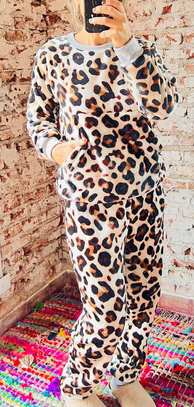 Conjunto Dos Piezas Polar Soft Animal Print